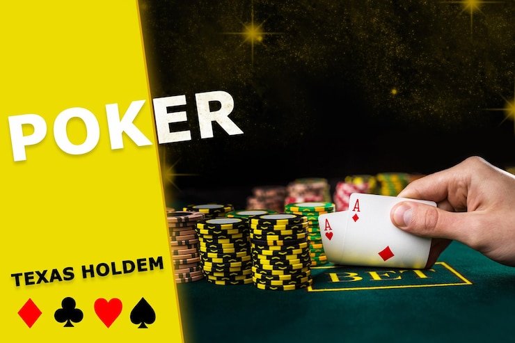 Antarmuka permainan Texas Poker di mevius88